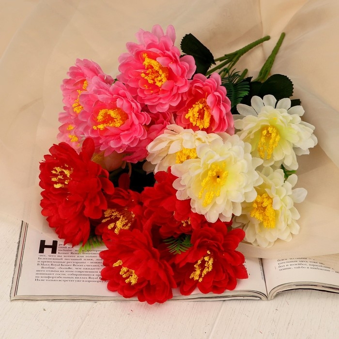 Букет Букет "Хризатема Анабелла" 7х30 см, микс