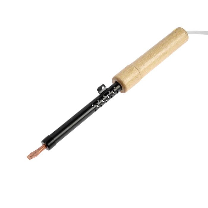 Паяльник REXANT ПД 12-0265, 220 В, 65 Вт, деревянная рукоятка, ЭПСН, 450 &deg;С