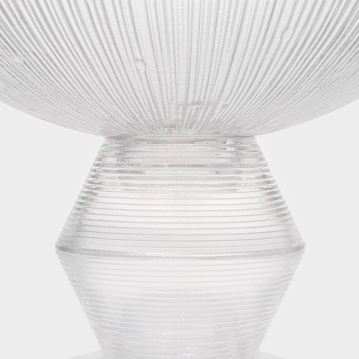 Ваза из стекла для фруктов &laquo;Фейверк&raquo;, 1,4 л, 25&times;10 см, цвет прозрачный