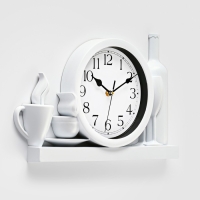 Часы настенные, для кухни "Вино или кофе?", бесшумные, 26.5 х 40.5 см, циферблат d-20 см Часы настенные, для кухни "Вино или кофе?", бесшумные, 26.5 х 40.5 см, циферблат d-20 см