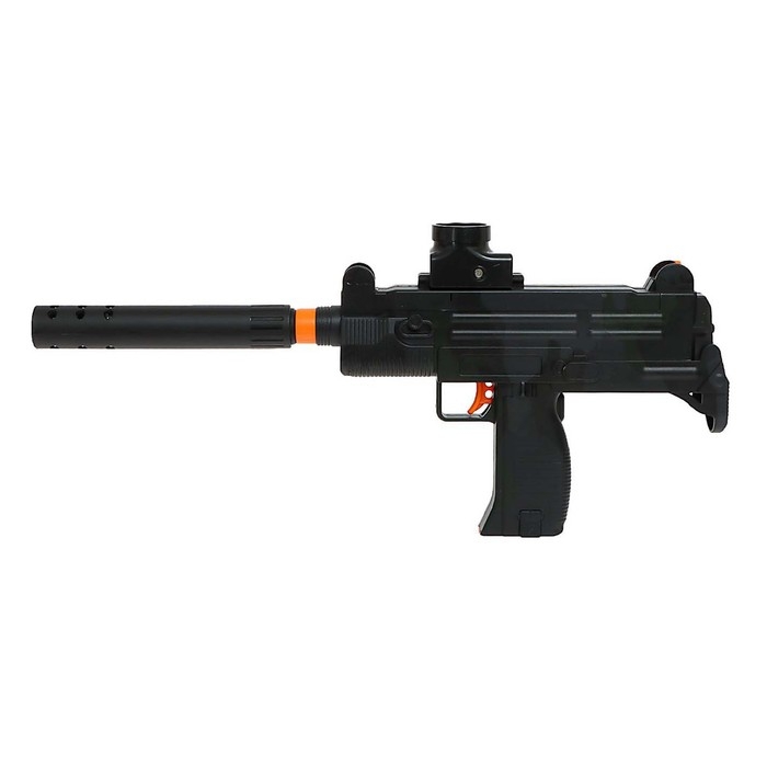 Автомат &laquo;Узи&raquo;, стреляет орбизами, работает от аккумулятора, МИКС