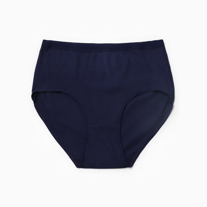 Трусы женские, цвет тёмно-синий, размер 56-58