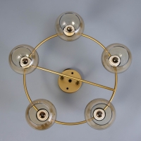 Люстра "Сицилия" 5х60Вт Е27 Золото 55х55х25,5см Люстра "Сицилия" 5х60Вт Е27 Золото 55х55х25,5см