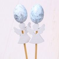 Набор пасхальных топперов «Ангелочки», 2 шт., МИКС Набор пасхальных топперов «Ангелочки», 2 шт., МИКС