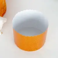 Форма бумажная для кулича &laquo;Оранжевая&raquo;, 110&times;85 мм