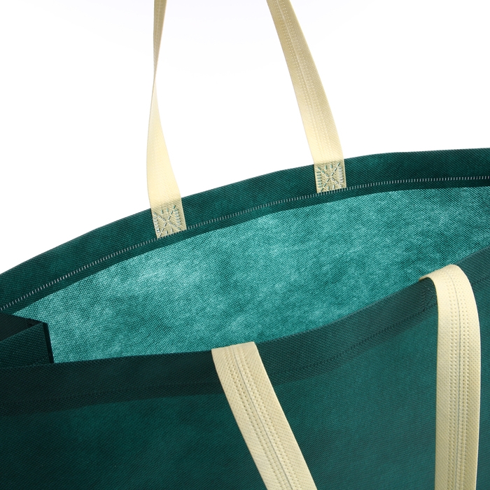 Сумка пляжная без застёжки, цвет зелёный Сумка пляжная без застёжки, цвет зелёный