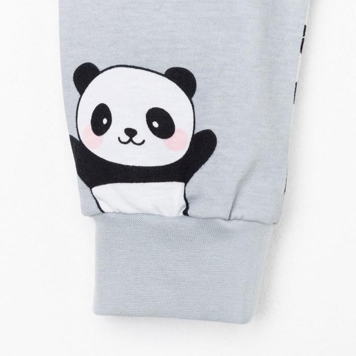 Пижама (джемпер, брюки) KAFTAN Пижама (джемпер, брюки) KAFTAN "Панды" рост 86-92 (28)