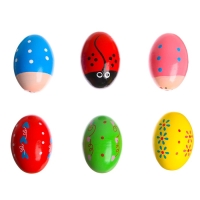 Маракас &laquo;Яйцо&raquo; 4,5&times;4,5&times;7 см МИКС