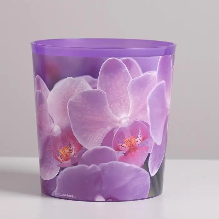 Кашпо для цветов &laquo;Орхидея&raquo;, 1,6 л, 14 х 14 см
