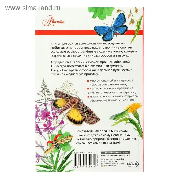 Лучший определитель. Насекомые России