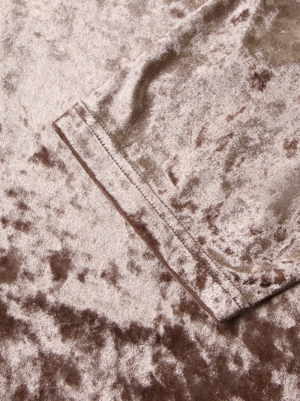 Комплект женский  (футболка и шорты) KAFTAN Velvet р. 40-42, кофейный