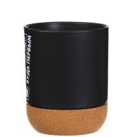 Кружка керамическая с пробковым дном Дорого внимание &laquo;Будь первым&raquo;, 400 мл