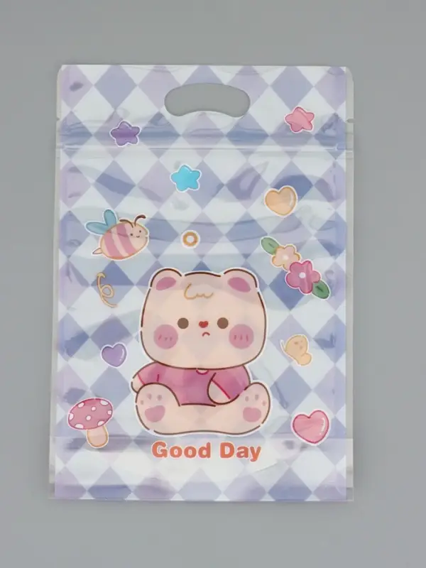 Пакет подарочный, с zip-lock застежкой, "Прекрасный день", 15х23 &plusmn; 1см МИКС