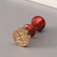 Печать для сургуча с пластиковой ручкой "Буква Z на вензеле" 2,5х2,5х6,3 см