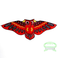 Воздушный змей &laquo;Сова&raquo;, с леской, МИКС