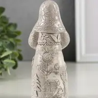 Фигура гипс "Берегиня Материнской Земли" 13х6 см, под камень