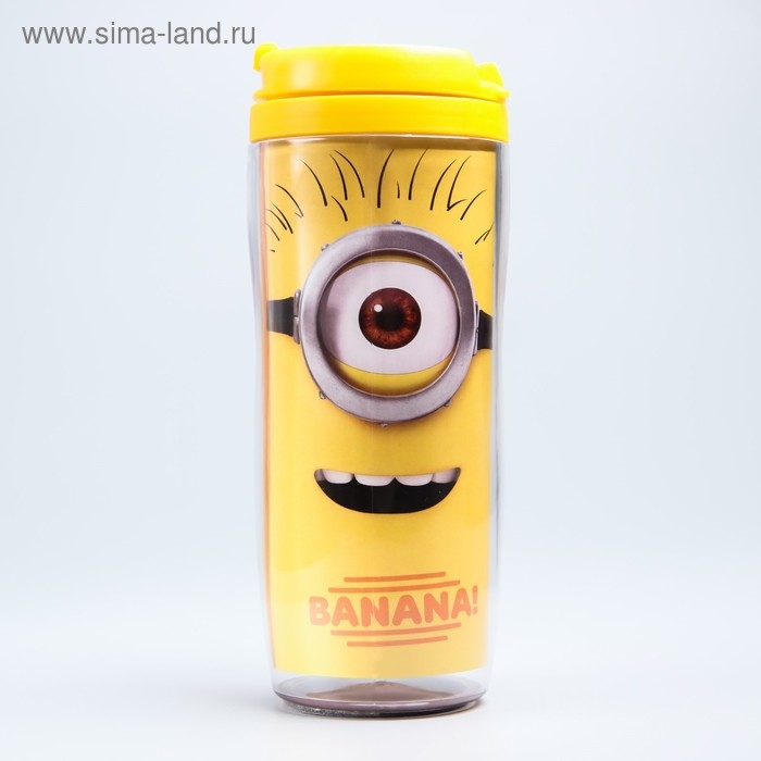 Термостакан "Банана" Гадкий Я, 350 мл