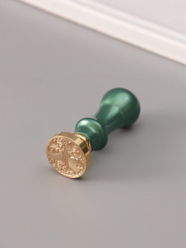 Сургучный набор "Дерево" печать, ручка, сургуч 12,5х10х3,6 см