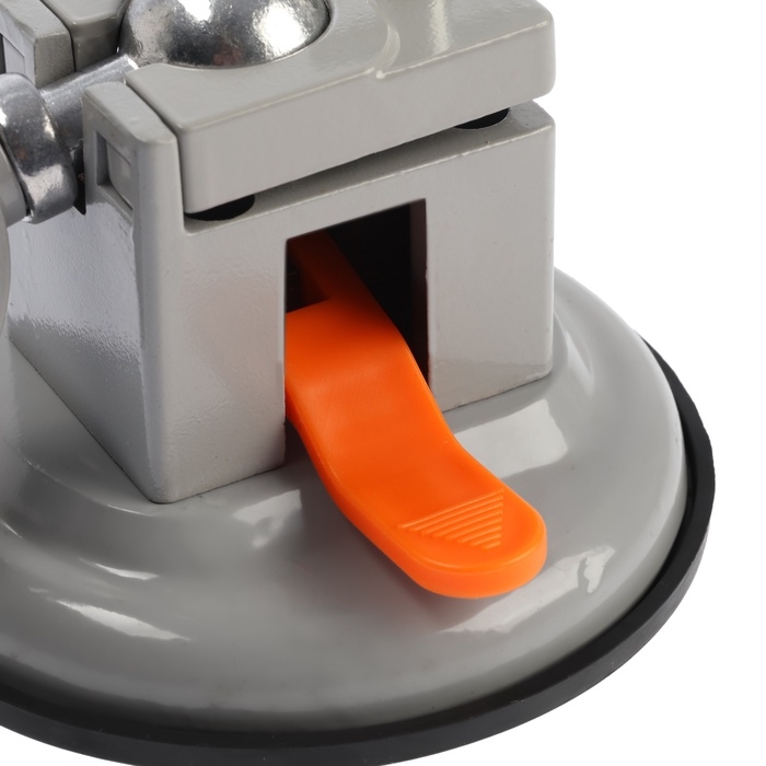 Стойка для дрели ТУНДРА, крепление на присоске, поворотная на 360&deg;, d=60 мм, высота 185 мм   1070214