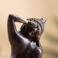 Сувенир бронза "Будда" 5х3х7 см