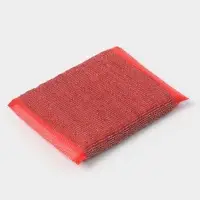 Губка для посуды Доляна, со стальной стружкой, 12&times;9&times;1.5 см, МИКС