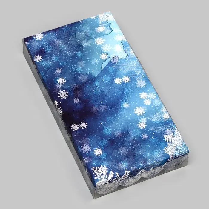Коробка для печенья, &laquo;Время чудес&raquo;, 10.5&times;20&times;3 см, Новый год