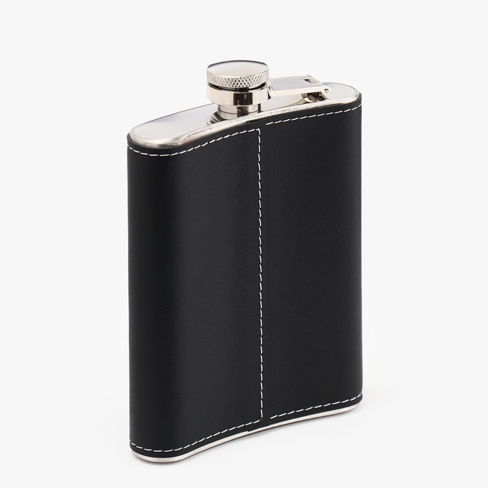 Фляжка для алкоголя "СССР", нержавеющая сталь, подарочная, армейская, 240 мл, 8 oz