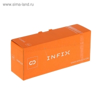 Саморез конструкционный INFIX, 8х200 мм, потай, Torx40, жёлтый цинк