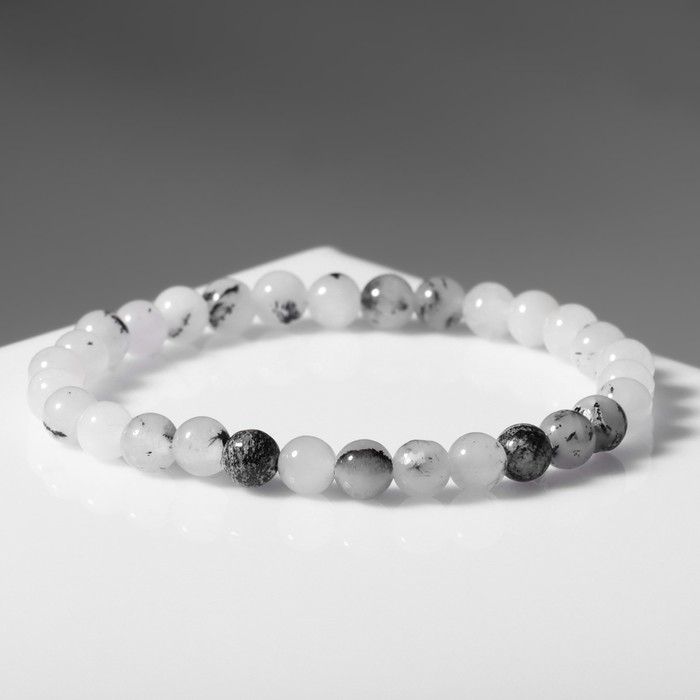 Браслет шар №6 &laquo;Агат волосатик&raquo;