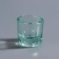Стаканчик стеклянный для смешивания краски, 3&times;3 см, прозрачный