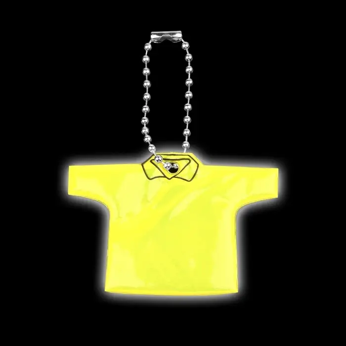 Светоотражающий элемент &laquo;Футболка&raquo;, двусторонний, 6&times;4.3 см, жёлтый