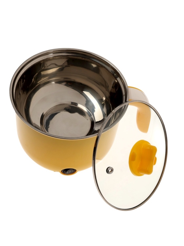 Чайник-кастрюля электрический LSK-1800, пластик, 1.3 л, 600 Вт