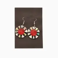 Серьги &laquo;Тропики&raquo;, 5&times;3 см, ракушка