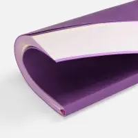 Ежедневник Flat, недатированный, фиолетовый, ver.2