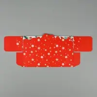 Коробочка для макарун &laquo;Снегири&raquo;, 18 х 5.5 х 5.5 см