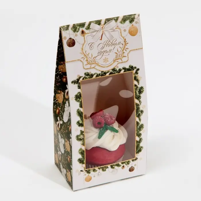 Коробка складная &laquo;Золотой&raquo;, 9 х 19 х 6 см