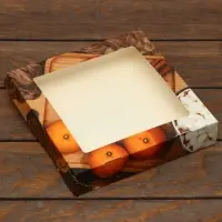 Коробка складная &laquo;Новогоднее настроение&raquo;, 20&times;20&times;4 см