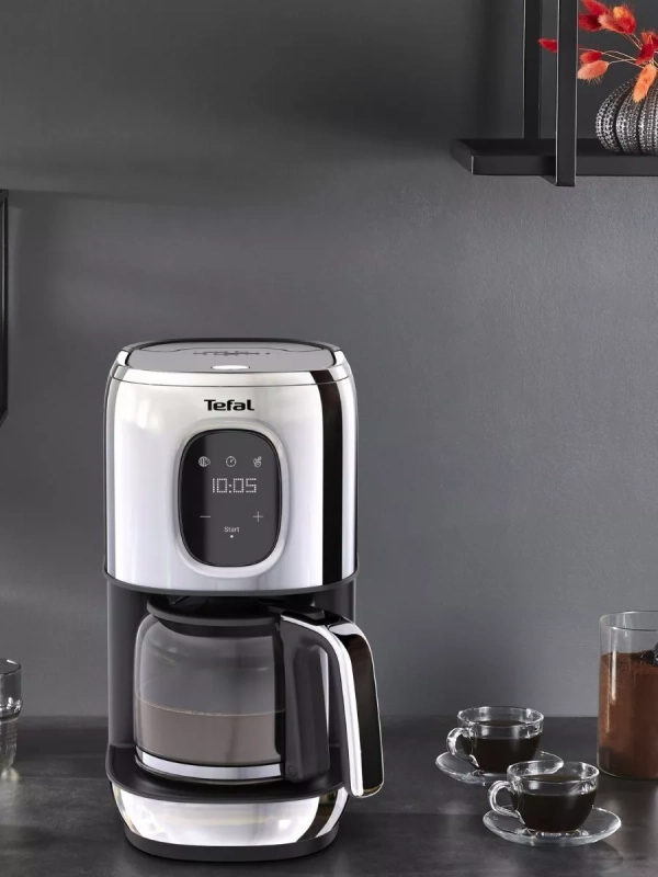 Кофеварка капельная Majestuo CM883D10, серебристый