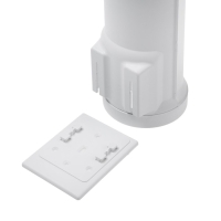 Стаканодержатель Aqua Work NF-1, 100 стаканчиков, крепление на шурупах, белый