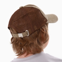 Кепка детская для мальчика с сеткой Adventure, джинса, р-р 52-54, 5-7 лет Кепка детская для мальчика с сеткой Adventure, джинса, р-р 52-54, 5-7 лет