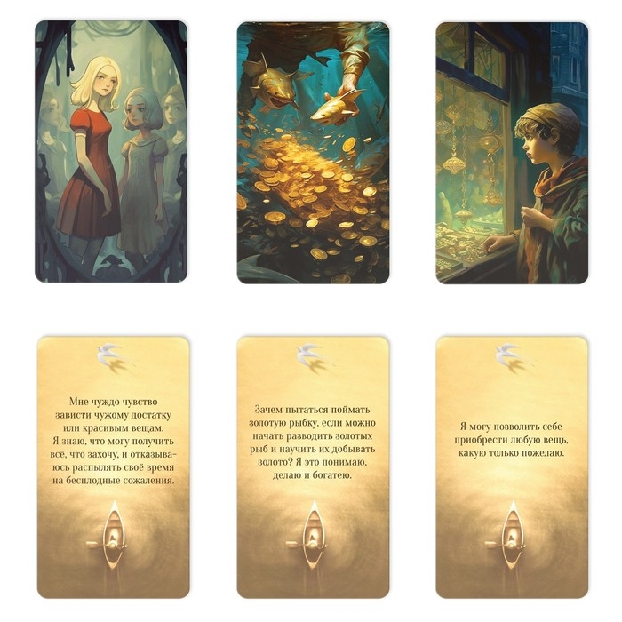 Метафорические ассоциативные карты «Денежный поток», 50 карт (7х12 см), 16+ Метафорические ассоциативные карты «Денежный поток», 50 карт (7х12 см), 16+