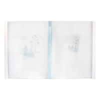 Папка формат А4, с 40 прозрачными файлами "Река", МИКС Папка формат А4, с 40 прозрачными файлами "Река", МИКС