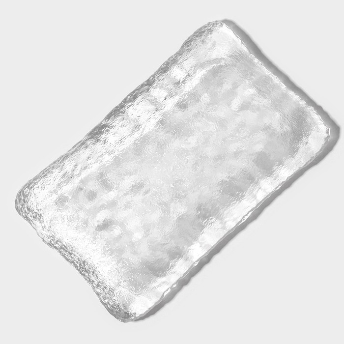 Блюдо для подачи стеклянное &laquo;Рифальтаро&raquo;, 23,2&times;14&times;2 см