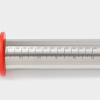 Скалка с ограничителями кондитерская KONFINETTA, 43&times;5,5 см, рабочая часть 35 см