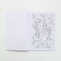 Ежедневник-смешбук раскраска антистресс  А5, 80 листов "Лучшее время"