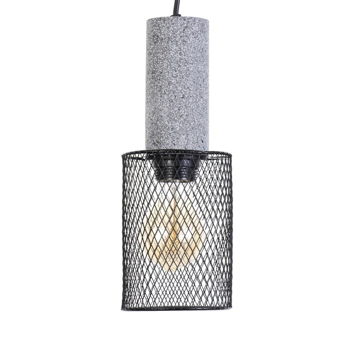 Светильник BayerLux "Сатус" Е27 40Вт черный10х10х26-126см