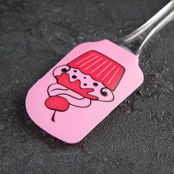 Лопатка Доляна &laquo;Настроение&raquo;, 25 см, МИКС