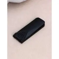 Щётка для одежды складная, 0.6&times;3.5&times;9.5 см, чёрная