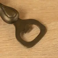 Открывашка "Лось" 15,5х7,5х5 см, алюминий