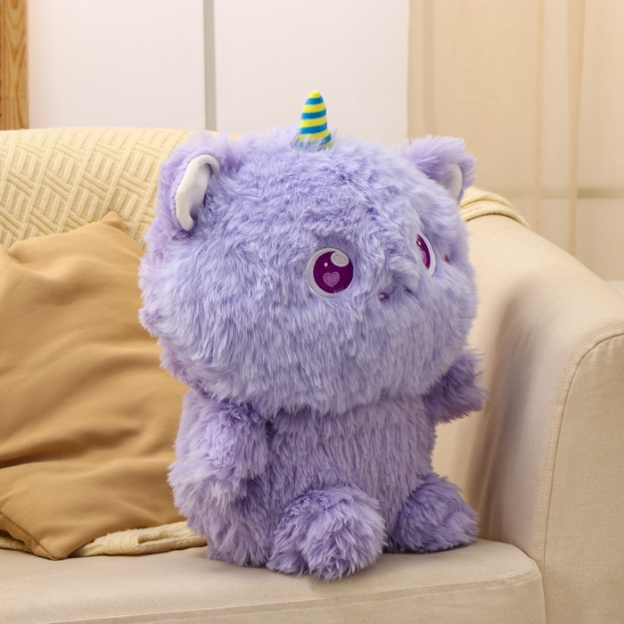Мягкая игрушка &laquo;Монстрик&raquo;, 40 см, цвет фиолетовый